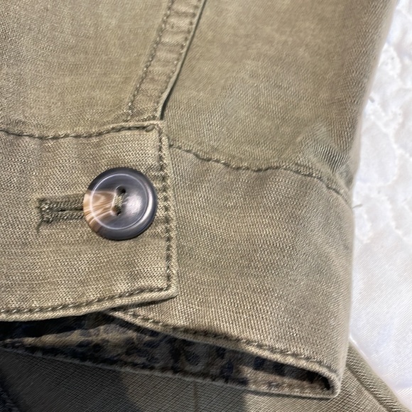 Maurice lightweight khaki jacket NWT - Picture 4 of 7